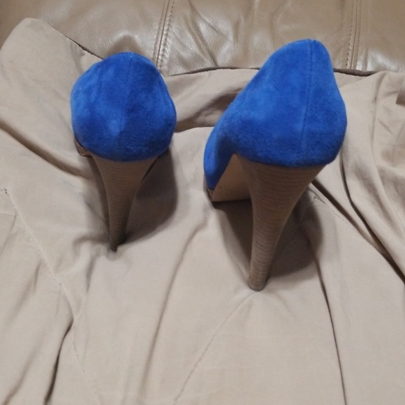 ☆☆ Open toe Blue high heel Steve Madden - Picture 4 of 8